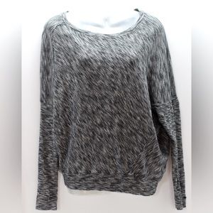 Anthropologie Boat Neck Dolman Sleeve Marled Knit Blouse Sz.S